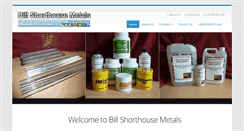 Desktop Screenshot of billshorthousemetals.co.uk